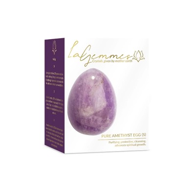 Kulka gejszy - La Gemmes Yoni Egg Pure Amethyst S